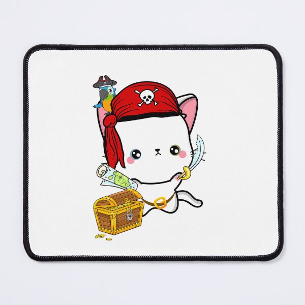 Item preview, Halloween Pirate White Cat designed and sold by Pet Station.