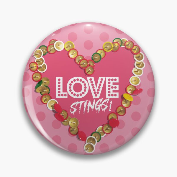 Item preview, Love Stings - Pink designed and sold by WVortex.