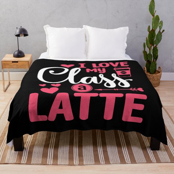 Item preview, I Love My Class A Latte Coffee Lover Teacher Back to School designed and sold by topdesignarts.