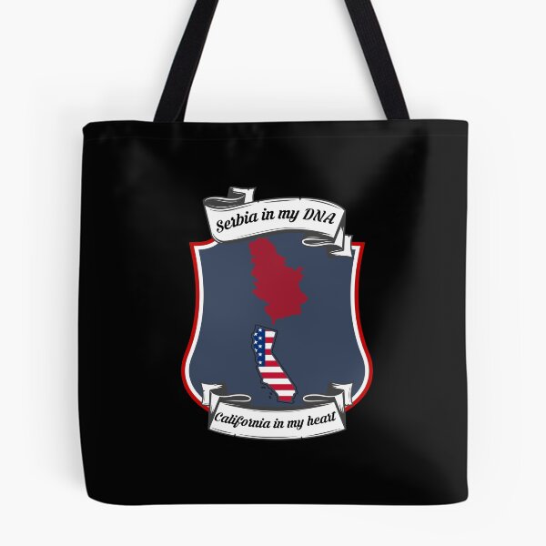 Item preview, Serbia in my DNA, California in my heart Heritage designed and sold by Tony ⭐⭐⭐⭐⭐.