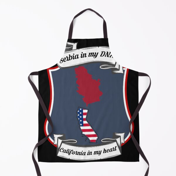 Item preview, Serbia in my DNA, California in my heart Heritage designed and sold by Tony ⭐⭐⭐⭐⭐.