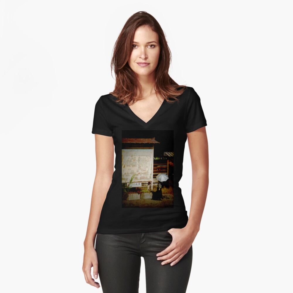 Item preview, Fitted V-Neck T-Shirt designed and sold by Jdubphotog.