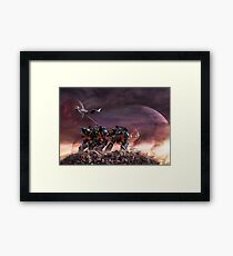 Space Marines Framed Print