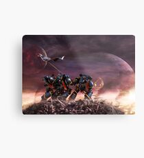 Space Marines Metal Print