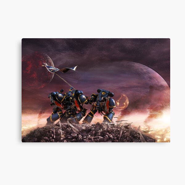 Space Marines Canvas Print