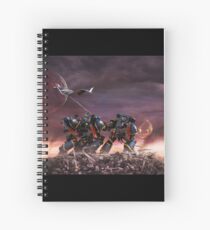 Space Marines Spiral Notebook