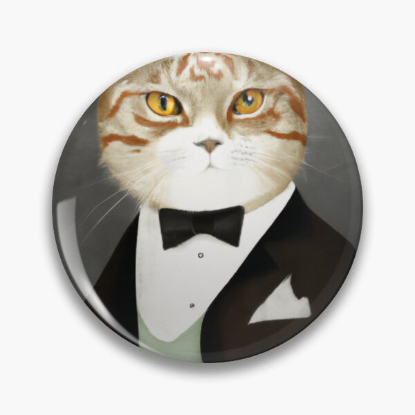 Item preview, Distinguished Gentle Cat designed and sold by JCatDesign.