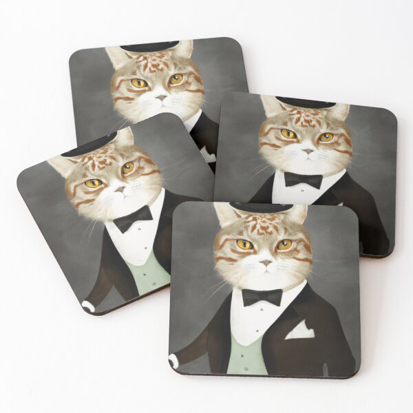 Item preview, Distinguished Gentle Cat designed and sold by JCatDesign.