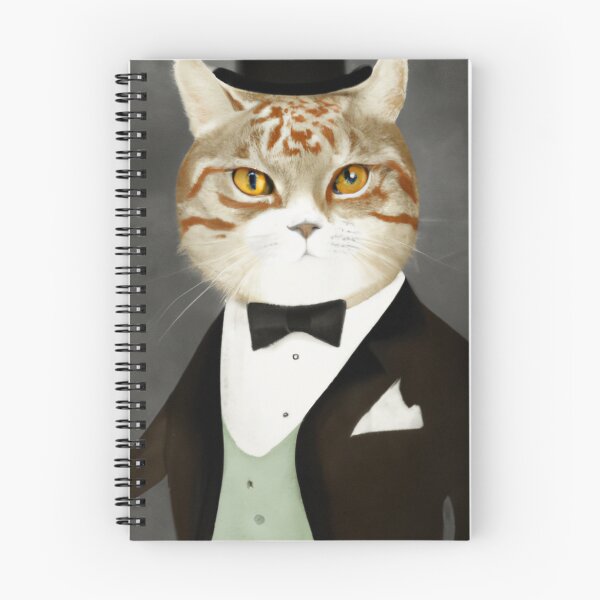 Item preview, Distinguished Gentle Cat designed and sold by JCatDesign.