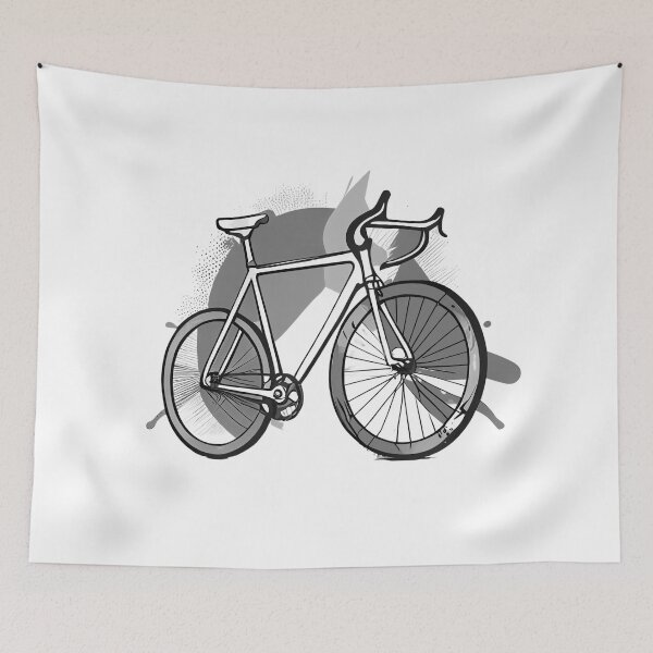 Item preview, Bike Bicycle Graphic Design for the cool cycling enthusiast who wants to show off their unique style while they ride designed and sold by TourDePassion.