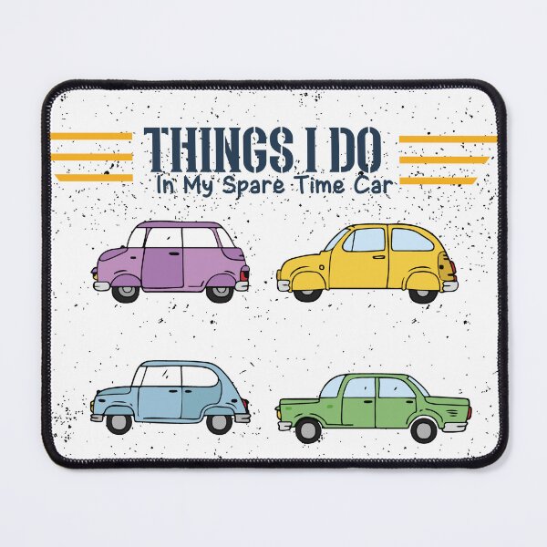 Item preview, Funny Things I Do In My Spare Time Car Saying Car Lover designed and sold by H-Desz5.