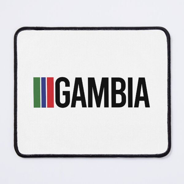 Item preview, Gambia Country Flag collection designed and sold by randomorder.