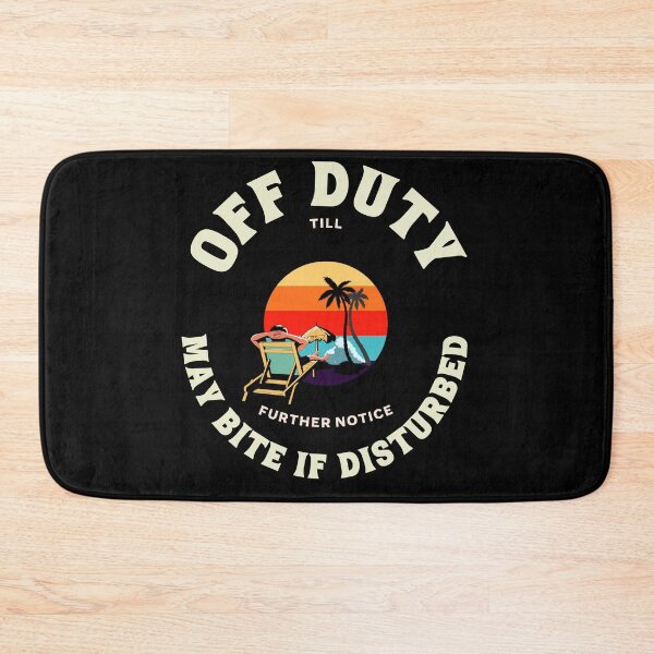 Item preview, off duty- may bite if disturbed designed and sold by SriChu.