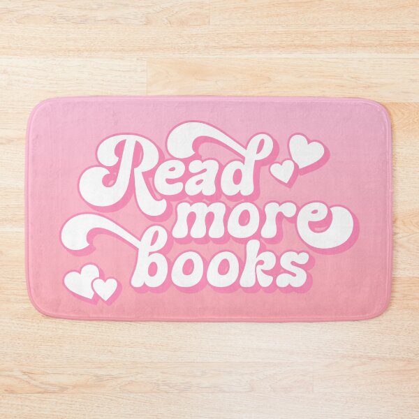Item preview, Read More Books - Books Lover Quote Retro Gradient Pink Typography designed and sold by Cawaiico.