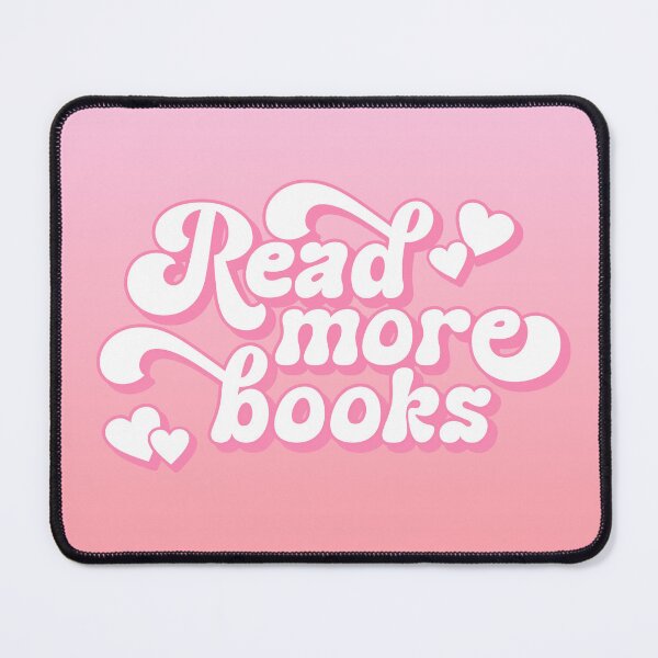 Item preview, Read More Books - Books Lover Quote Retro Gradient Pink Typography designed and sold by Cawaiico.