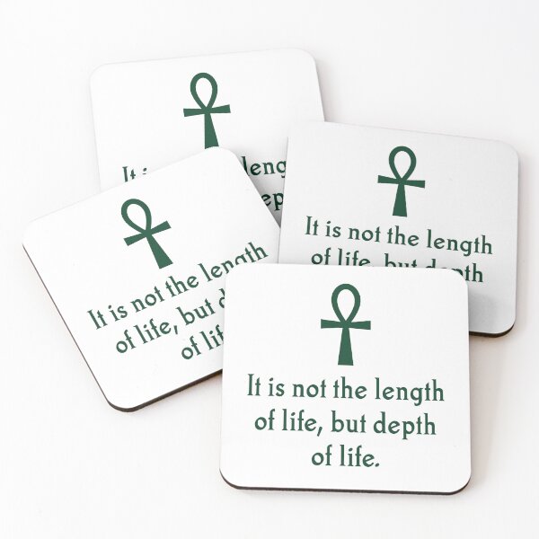 Item preview, It Is Not The Length Of Life designed and sold by CrankyOldDude.