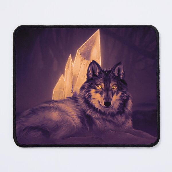 Item preview, Magical Crystal Glowing Wolf Design Horror designed and sold by MAEffects.