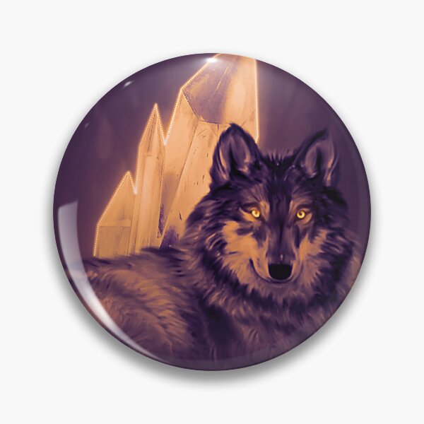 Item preview, Magical Crystal Glowing Wolf Design Horror designed and sold by MAEffects.