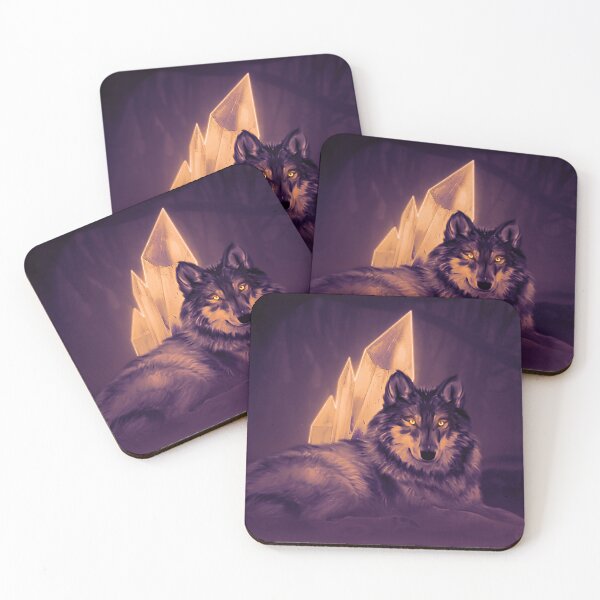 Item preview, Magical Crystal Glowing Wolf Design Horror designed and sold by MAEffects.