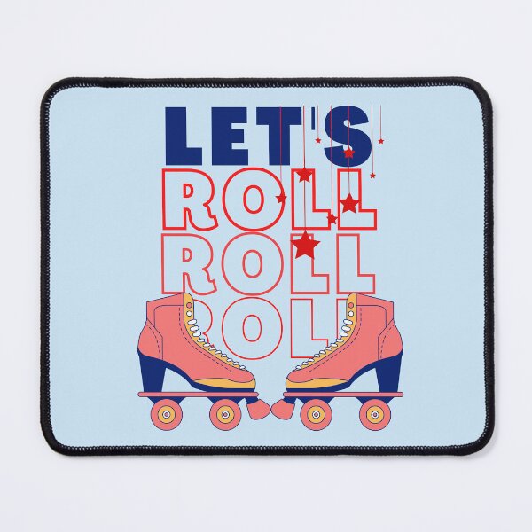 Item preview,  Lets roll Skate blue designed and sold by Escapene.