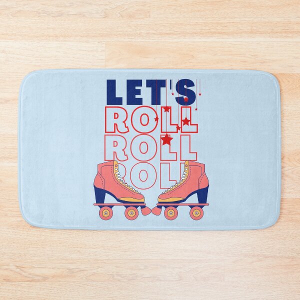 Item preview,  Lets roll Skate blue designed and sold by Escapene.