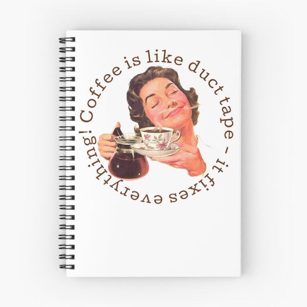 Item preview, Coffee is Like Duct Tape - It Fixes Everything! Coffee Lover Gift. designed and sold by SSustainable.