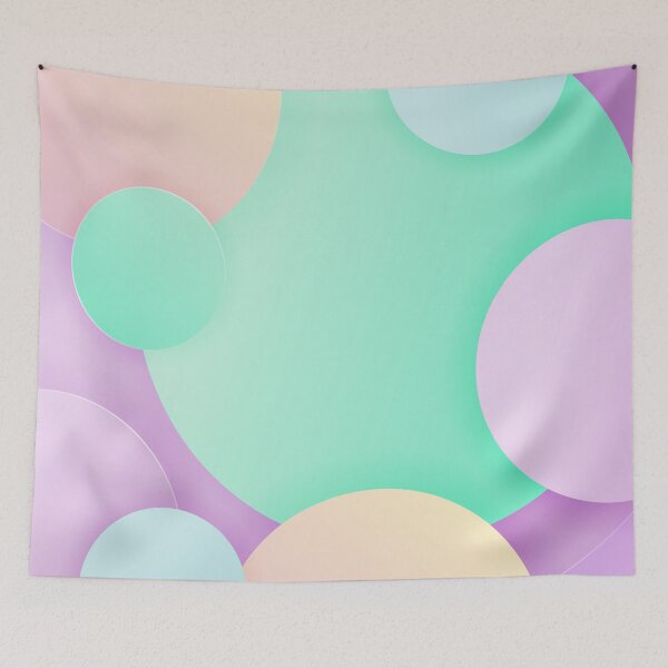 Item preview, Circular Colorful Pattern in Purple and Green designed and sold by hedru.
