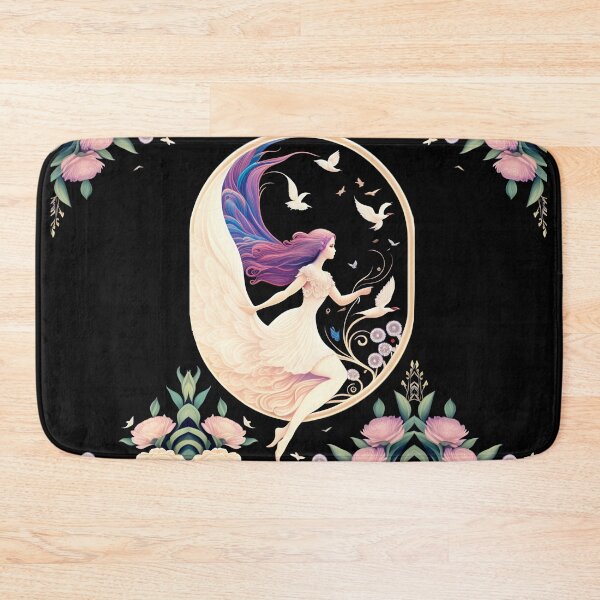 Item preview, girl with birds, fantasy art designed and sold by SBlagojevic.