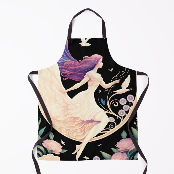 Item preview, girl with birds, fantasy art designed and sold by SBlagojevic.