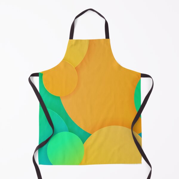 Item preview, Circular Pattern Design in Mustard, Green and Blue Shades designed and sold by hedru.