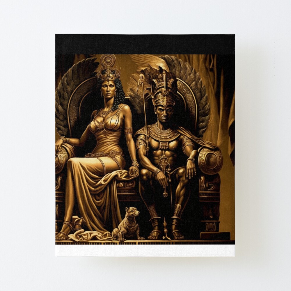 QUEEN CLEOPATRA AND PTOLEMY XIV | Poster