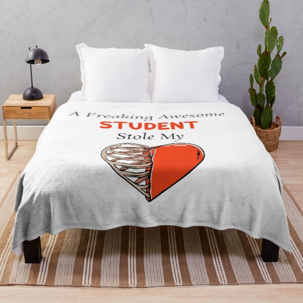 Item preview, A Freaking Awesome Student Stole My Heart designed and sold by The2Art.