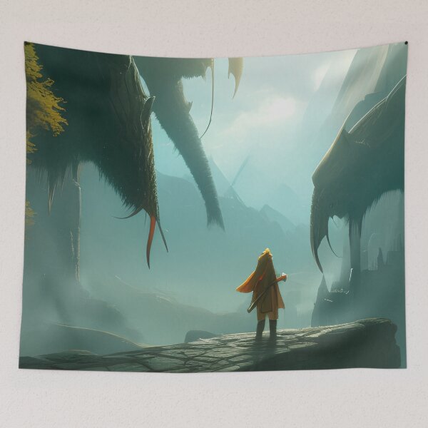 Item preview, Fantasy Landscape Concept Art designed and sold by ArtificialCraft.