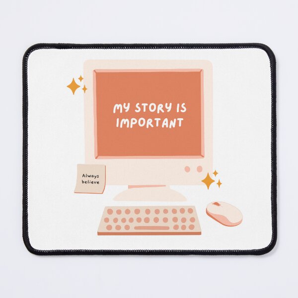 Item preview, My story is important. Cute affirmation design for writers. designed and sold by CreativeStrand.
