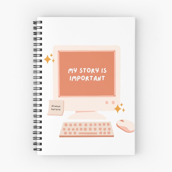 Item preview, My story is important. Cute affirmation design for writers. designed and sold by CreativeStrand.