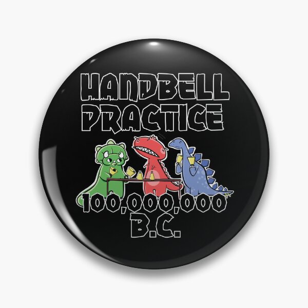Item preview, Handbell Practice 100,000,000 B.C. Cute Dinosaurs Ringers designed and sold by SubtleSplit.