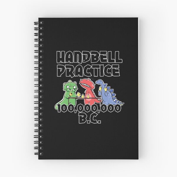 Item preview, Handbell Practice 100,000,000 B.C. Cute Dinosaurs Ringers designed and sold by SubtleSplit.