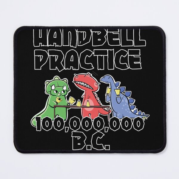 Item preview, Handbell Practice 100,000,000 B.C. Cute Dinosaurs Ringers designed and sold by SubtleSplit.