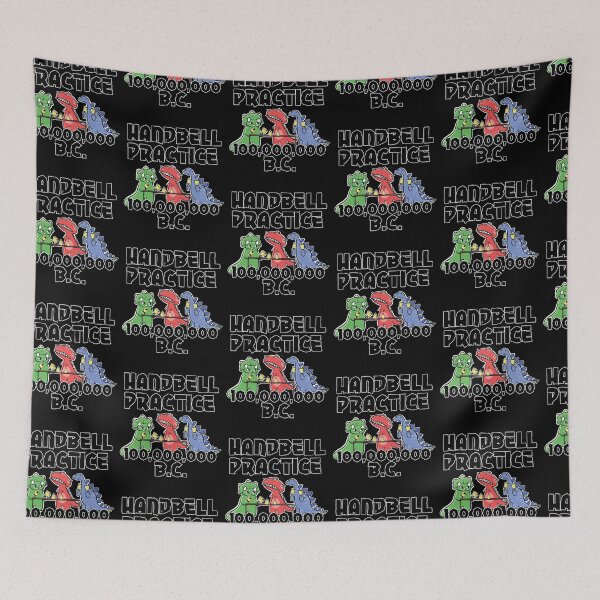 Item preview, Handbell Practice 100,000,000 B.C. Cute Dinosaurs Ringers designed and sold by SubtleSplit.