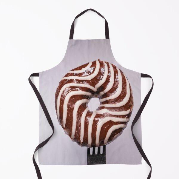Item preview, Doughnut on Fork designed and sold by DoodlesnPoodles.