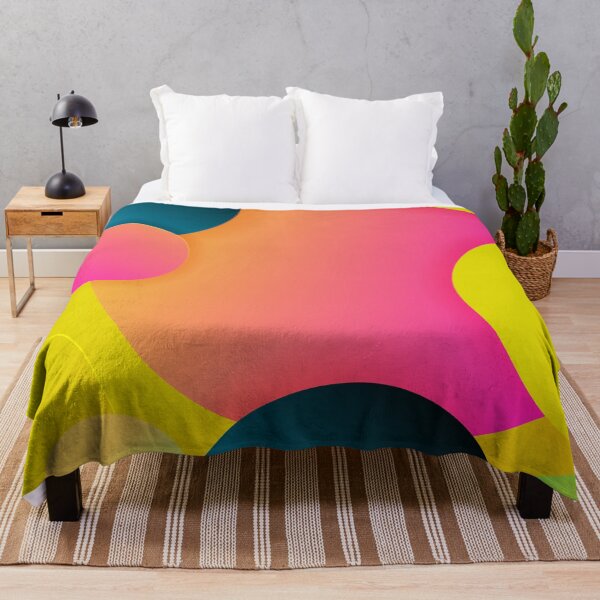 Item preview, Colorful Circles in Yellow and Pink designed and sold by hedru.