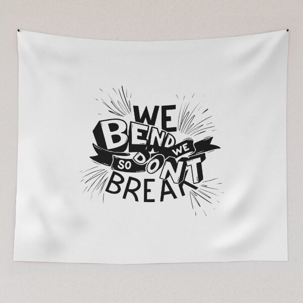 Item preview, We Bend So We Don’t (white) designed and sold by Daluyong.