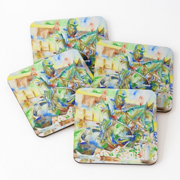 Item preview, DERBY RACE .4 watercolor painting designed and sold by lautir.