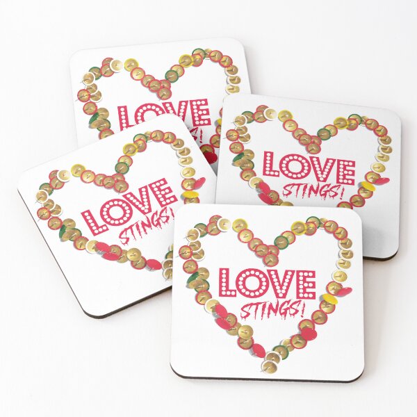 Item preview, Love Stings - White designed and sold by WVortex.