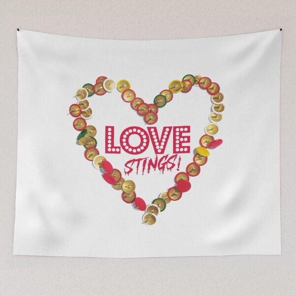 Item preview, Love Stings - White designed and sold by WVortex.