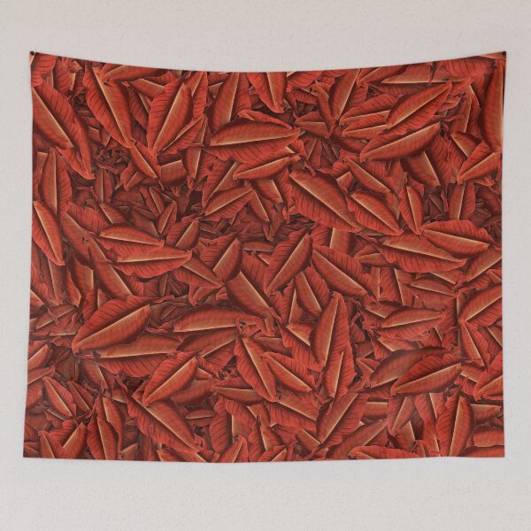 Item preview, Canna - Atro Nicricans plant rich pattern print designed and sold by Wukasch.