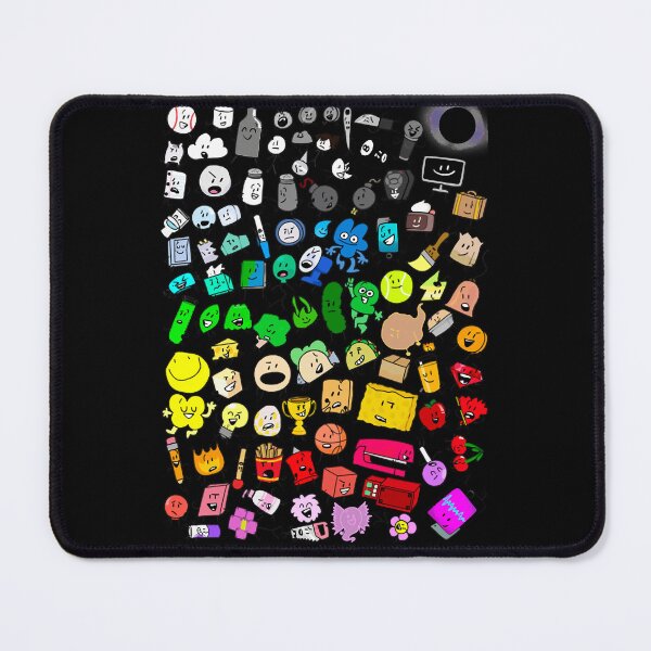 Item preview, BFDI Inanimate Insanity All Characters (Transparent) designed and sold by Kekefunx.