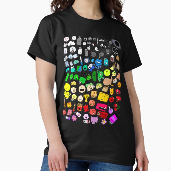 Item preview, BFDI Inanimate Insanity All Characters (Transparent) designed and sold by Kekefunx.