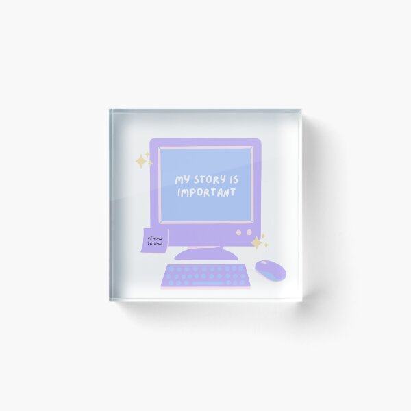 Item preview, My story is important. Cute affirmation design for writers. designed and sold by CreativeStrand.