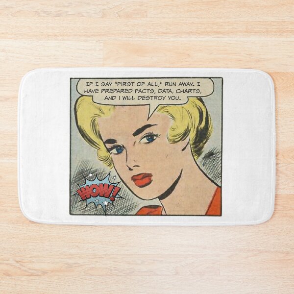 Item preview, If I Say "First of All", Run Away! Snarky Office Worker designed and sold by SSustainable.